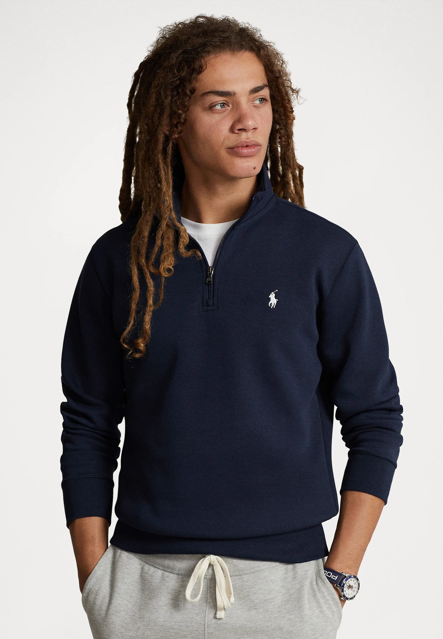 Sweater 1/4 Ralph Lauren Azul