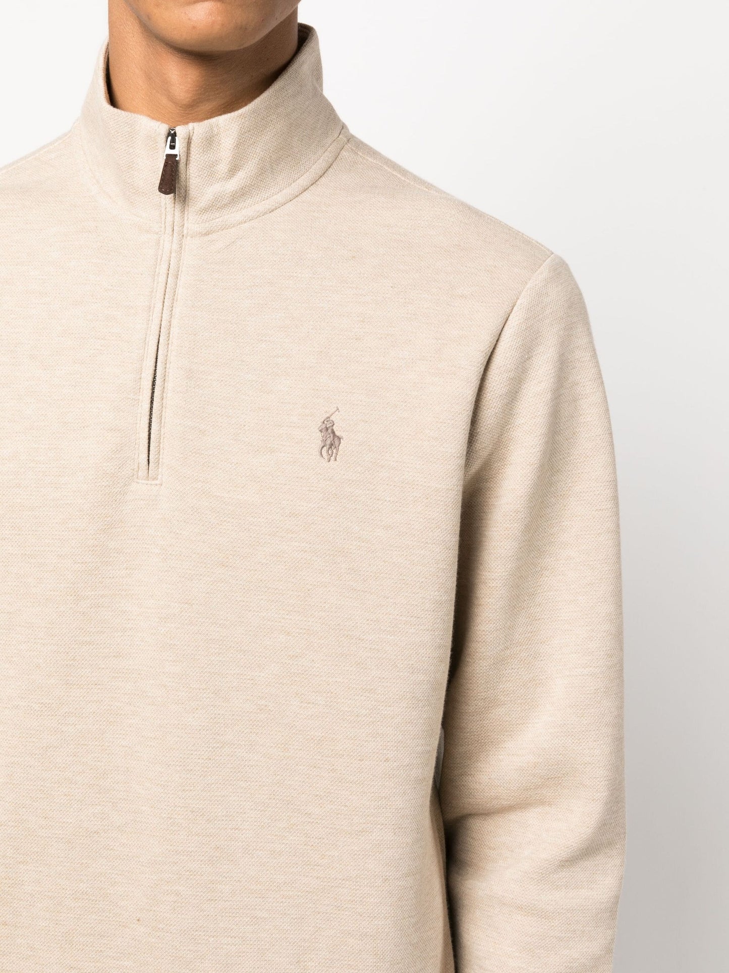 Sweater 1/4 Ralph Lauren Beige