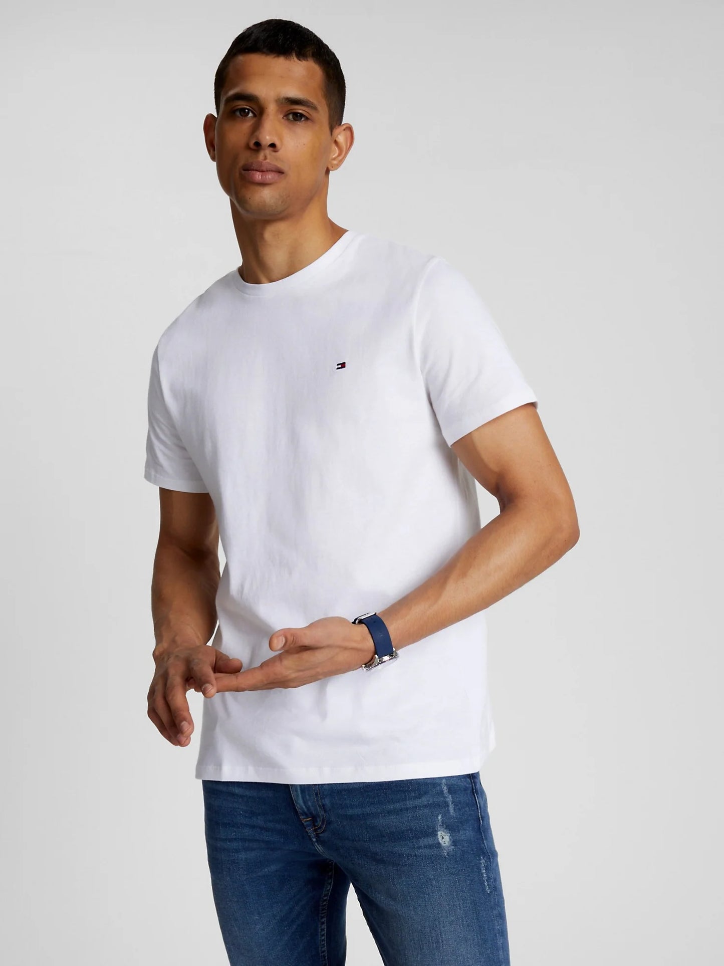 Polo Básico Tommy Hilfiger Blanco