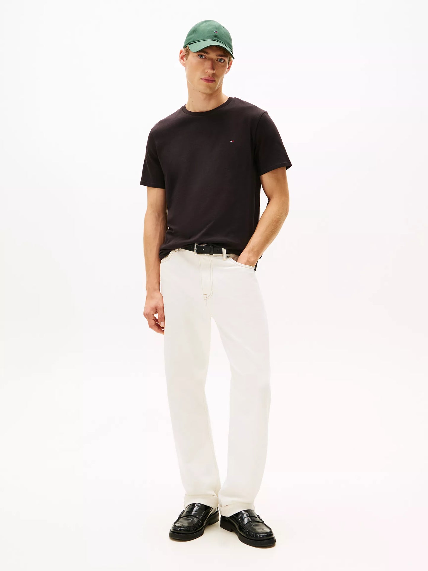 Polo Básico Tommy Hilfiger Negro