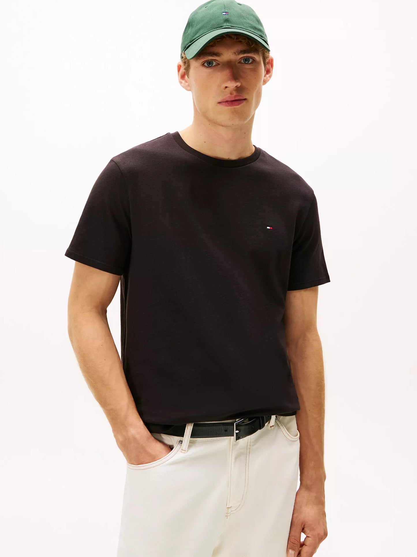 Polo Básico Tommy Hilfiger Negro