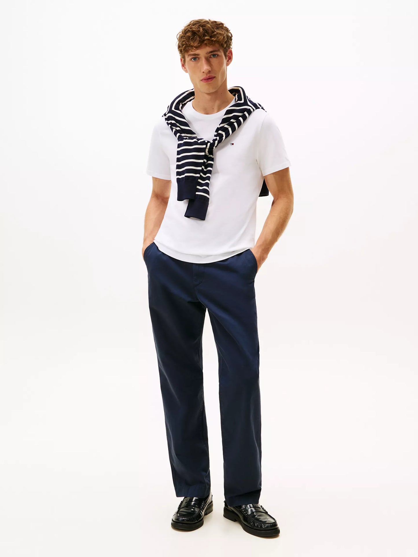 Polo Básico Tommy Hilfiger Blanco