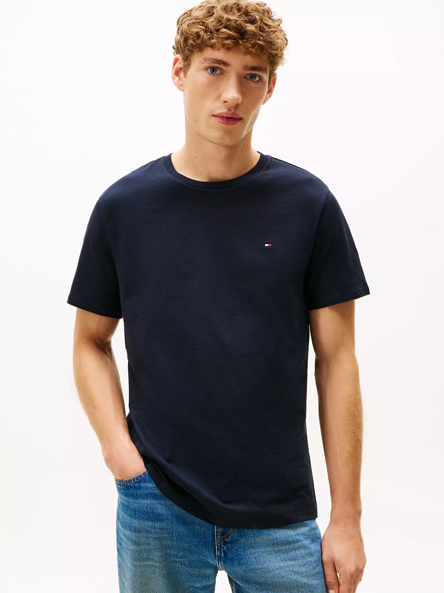 Polo Básico Tommy Hilfiger Azul Marino
