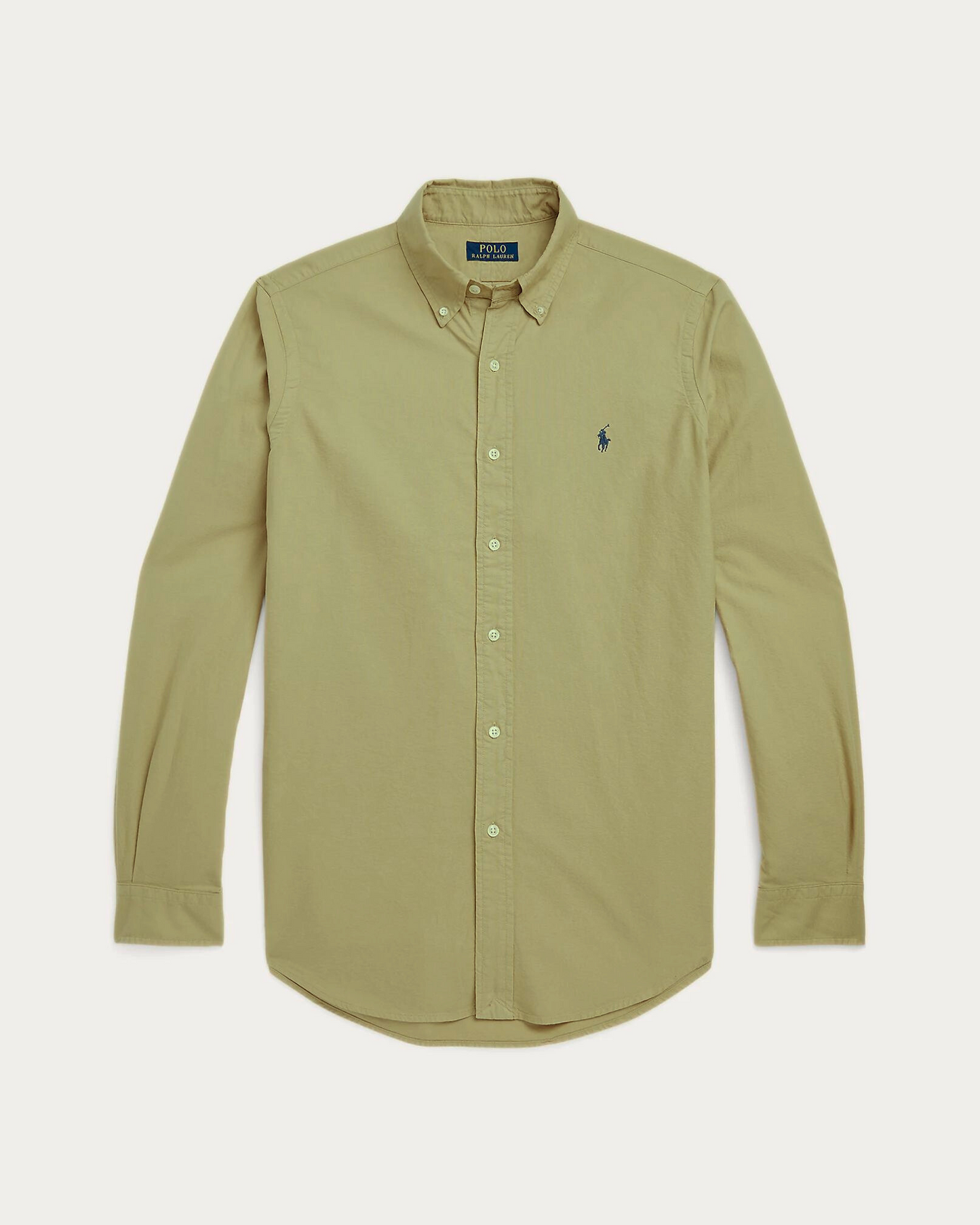 Camisa Oxford Ralph Lauren Beige Oscuro