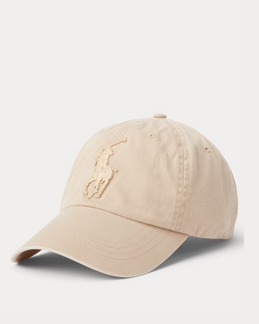 Gorra Ralph Lauren Beige Big Pony