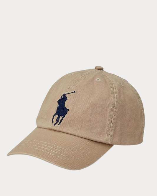 Gorra Ralph Lauren Beige Big Pony Khaki