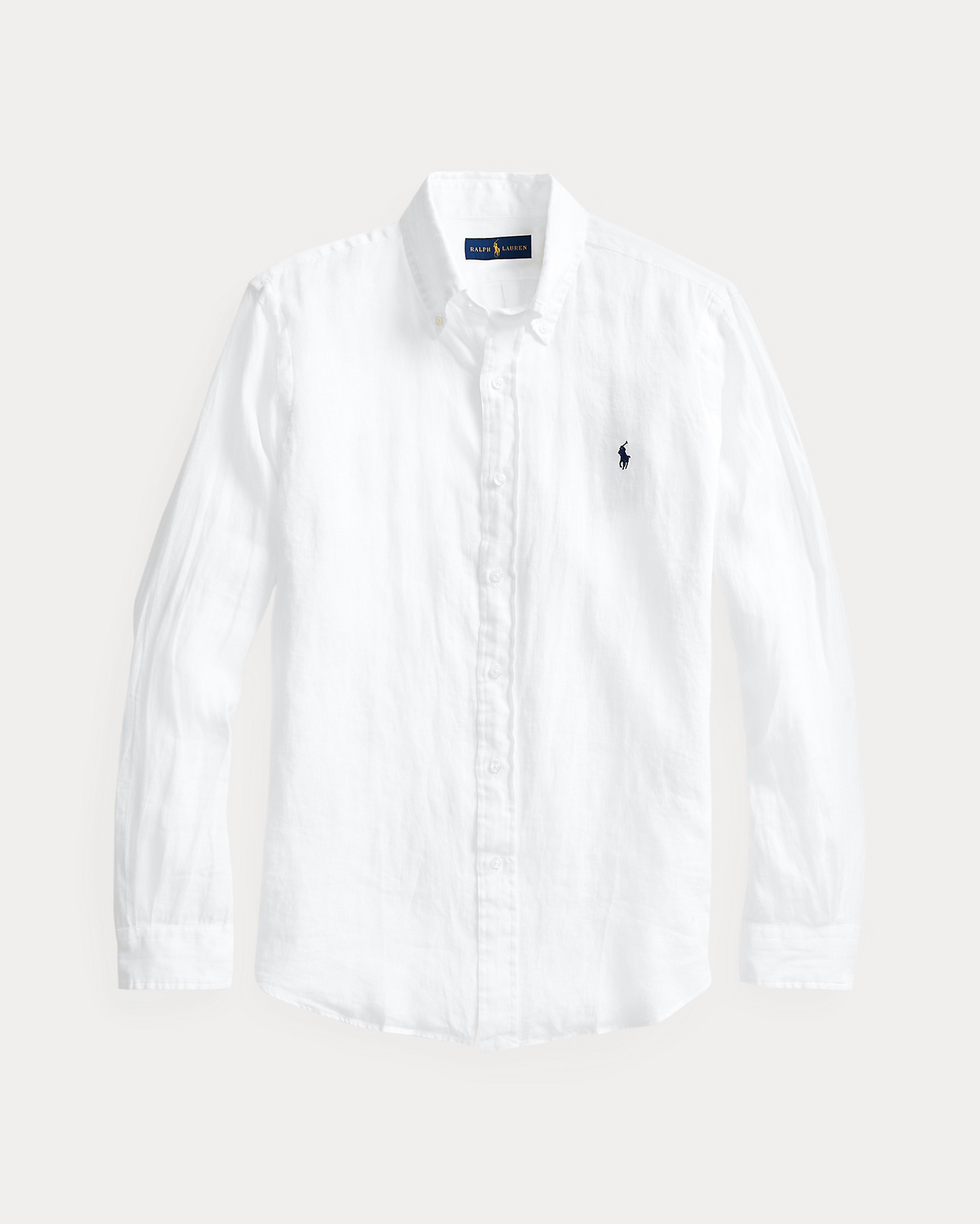 Camisa Lino Ralph Lauren Blanca