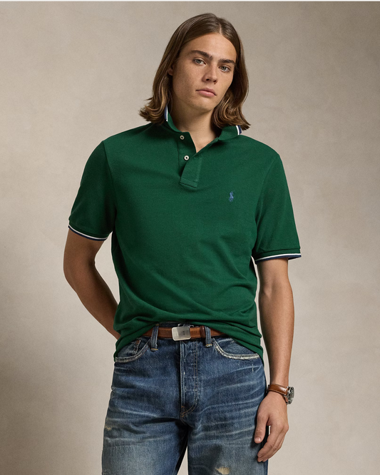 Camisero Ralph Lauren Verde Oscuro Listado