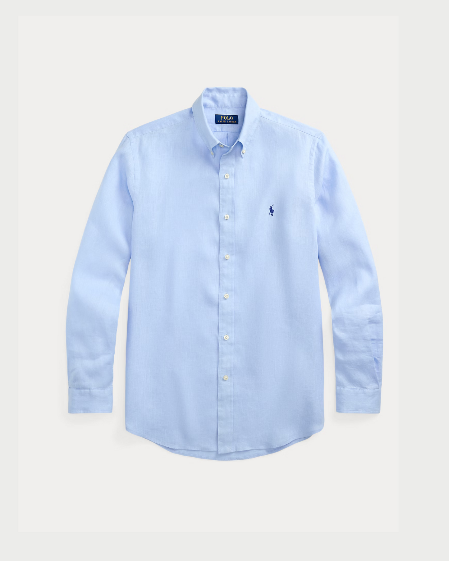 Camisa Lino Ralph Lauren Celeste