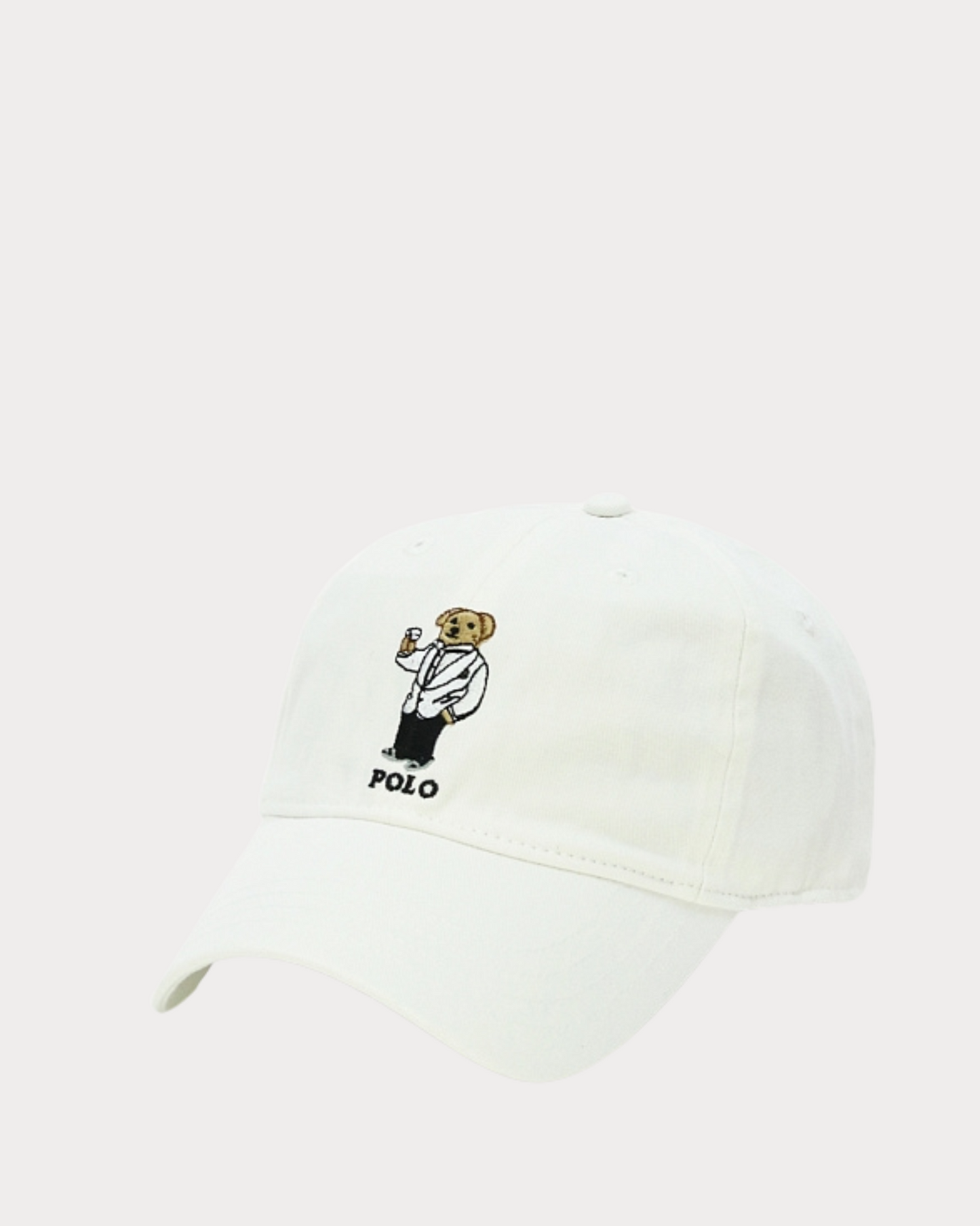 Gorra Ralph Lauren Bear Blanca