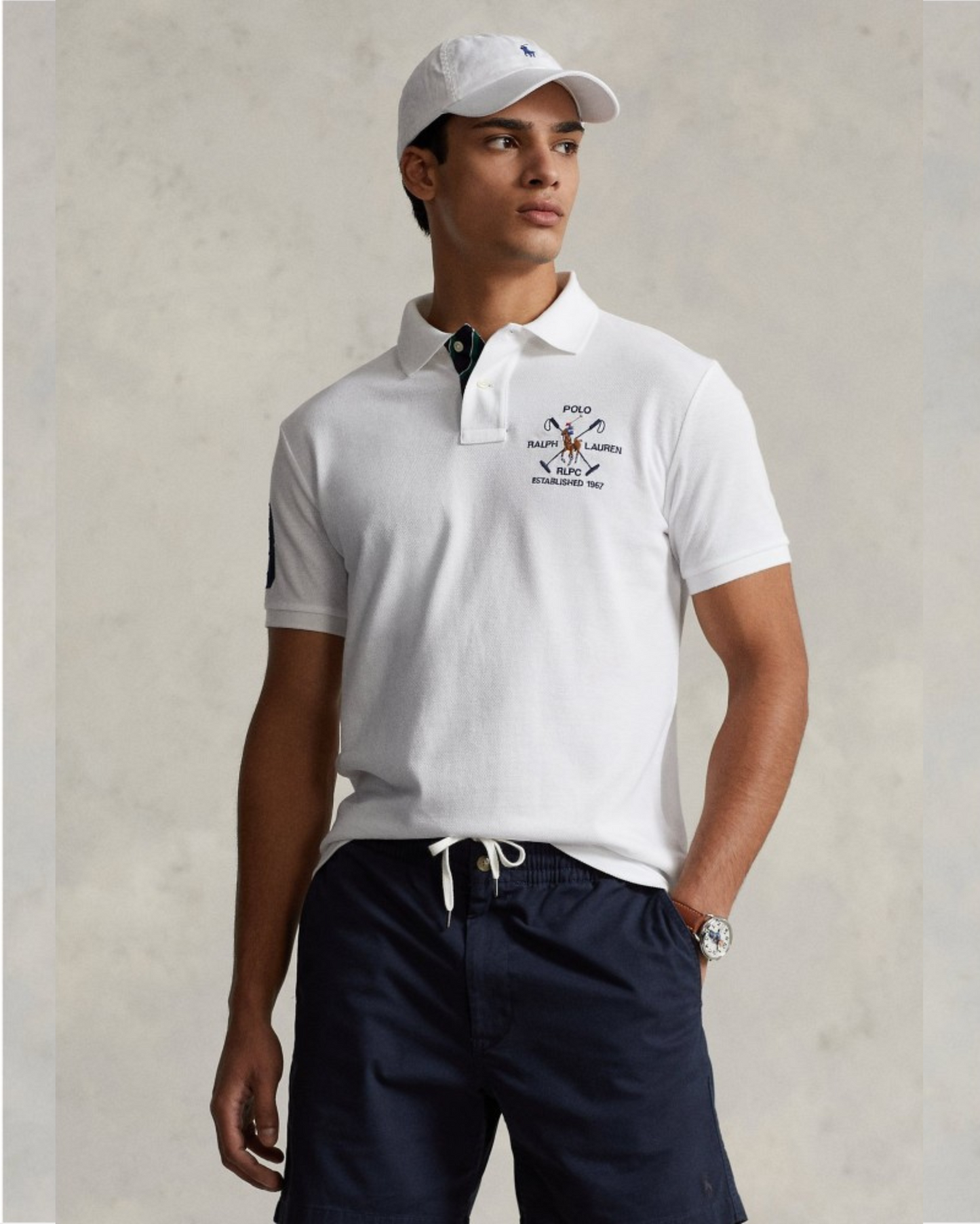 Camisero Ralph Lauren Premium Blanco