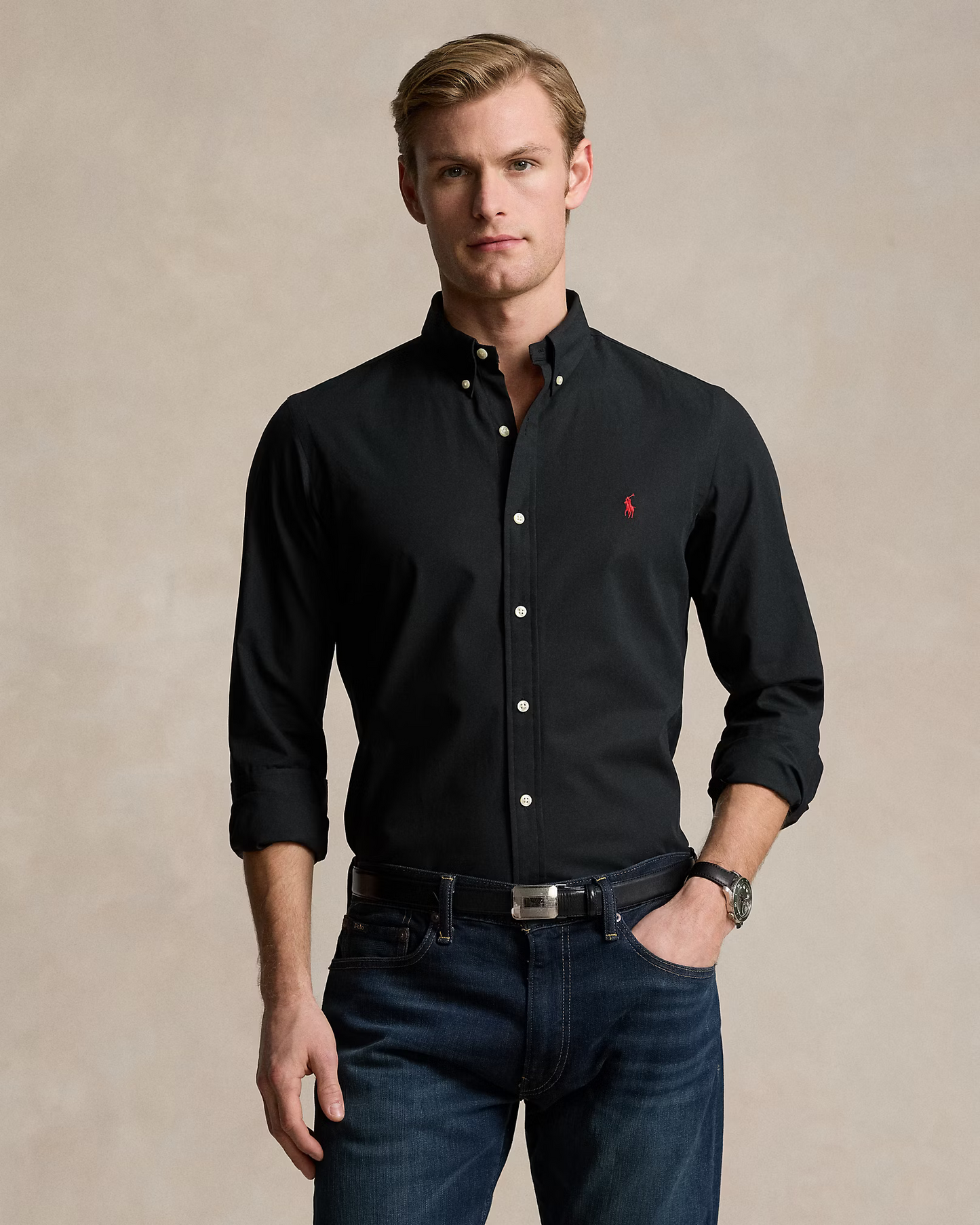 Camisa Ralph Lauren Negro