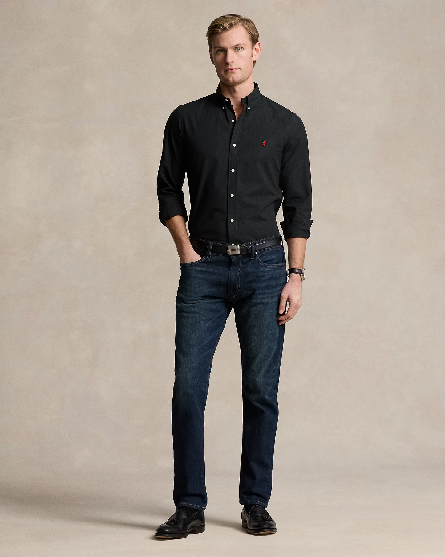 Camisa Ralph Lauren Negro