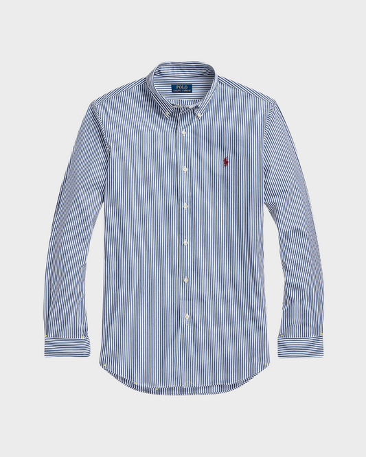 Camisa Ralph Lauren Listada Azul Marino