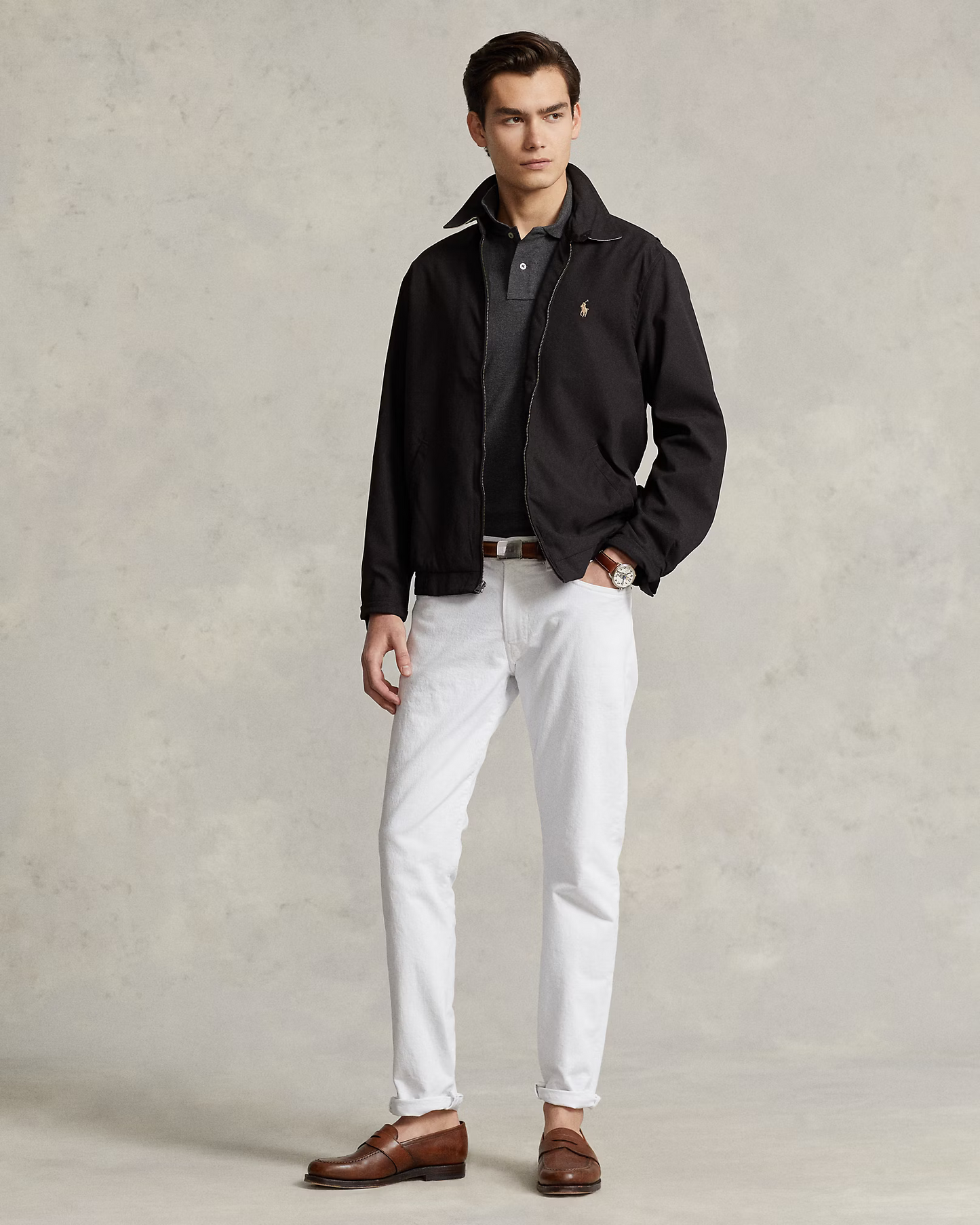 Preventa Casaca Ralph Lauren Bi-Swing Black