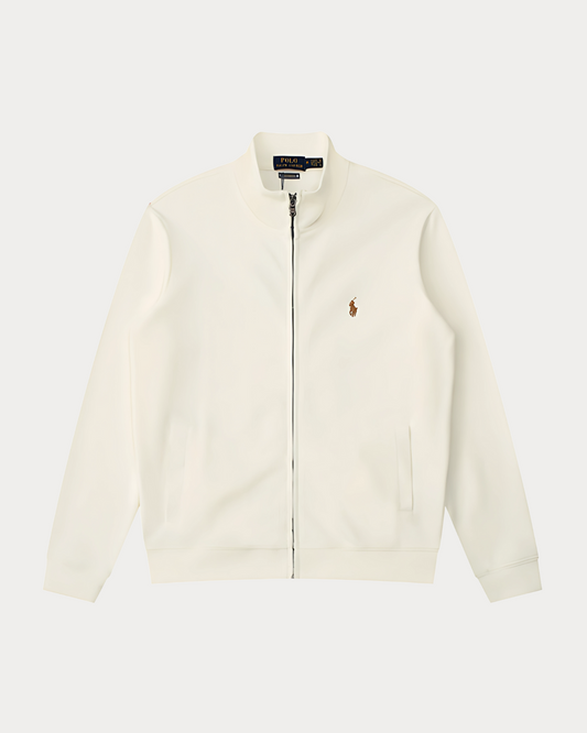 Sweater Full Zip Ralph Lauren Crema