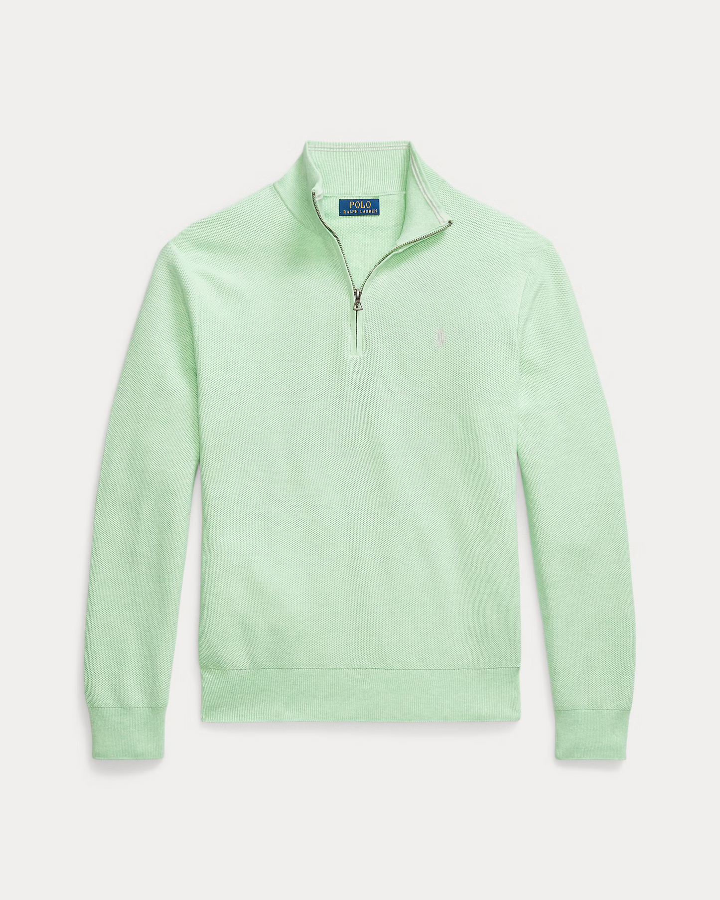 Sweater 1/4 Ralph Lauren Verde Alcachofa