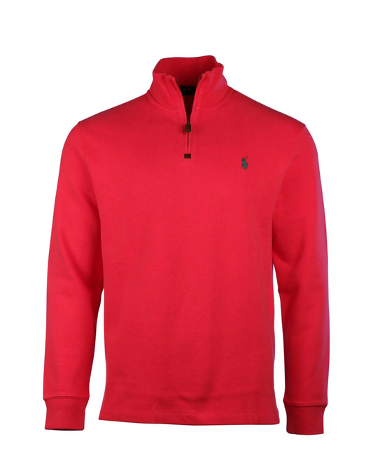 Sweater 1/4 Ralph Lauren Rojo Coral