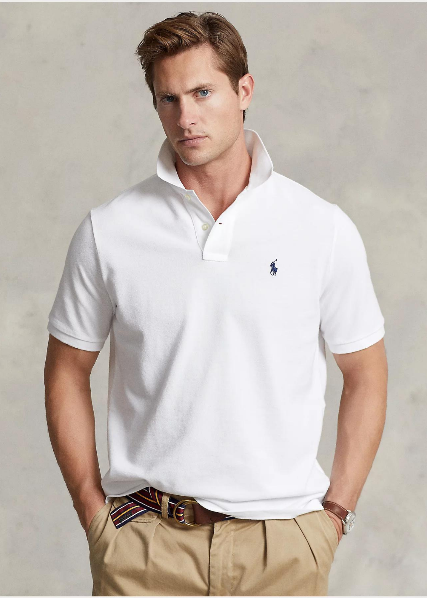 Camisero Ralph Lauren Blanco