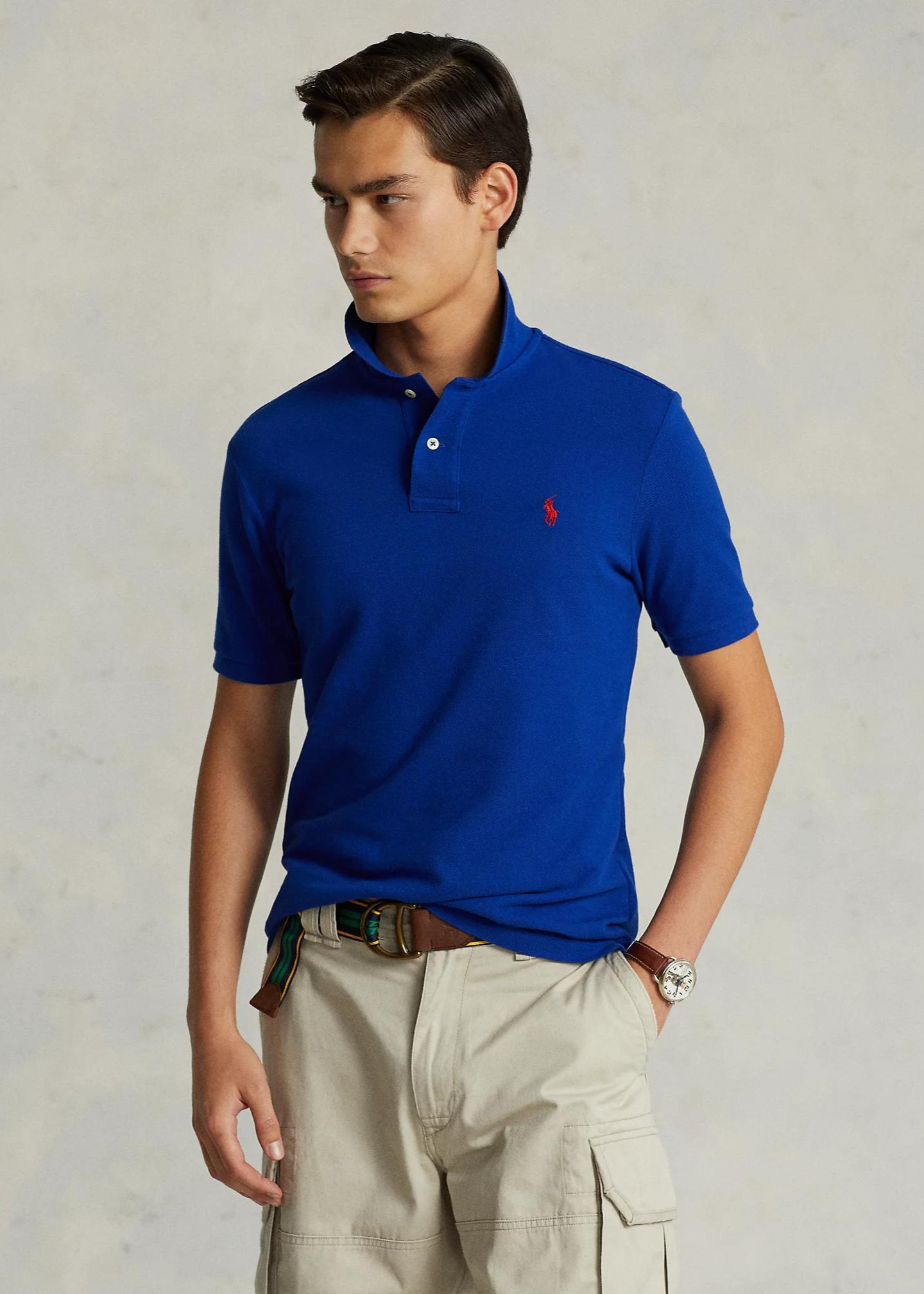 Camisero Ralph Lauren Azul Royal