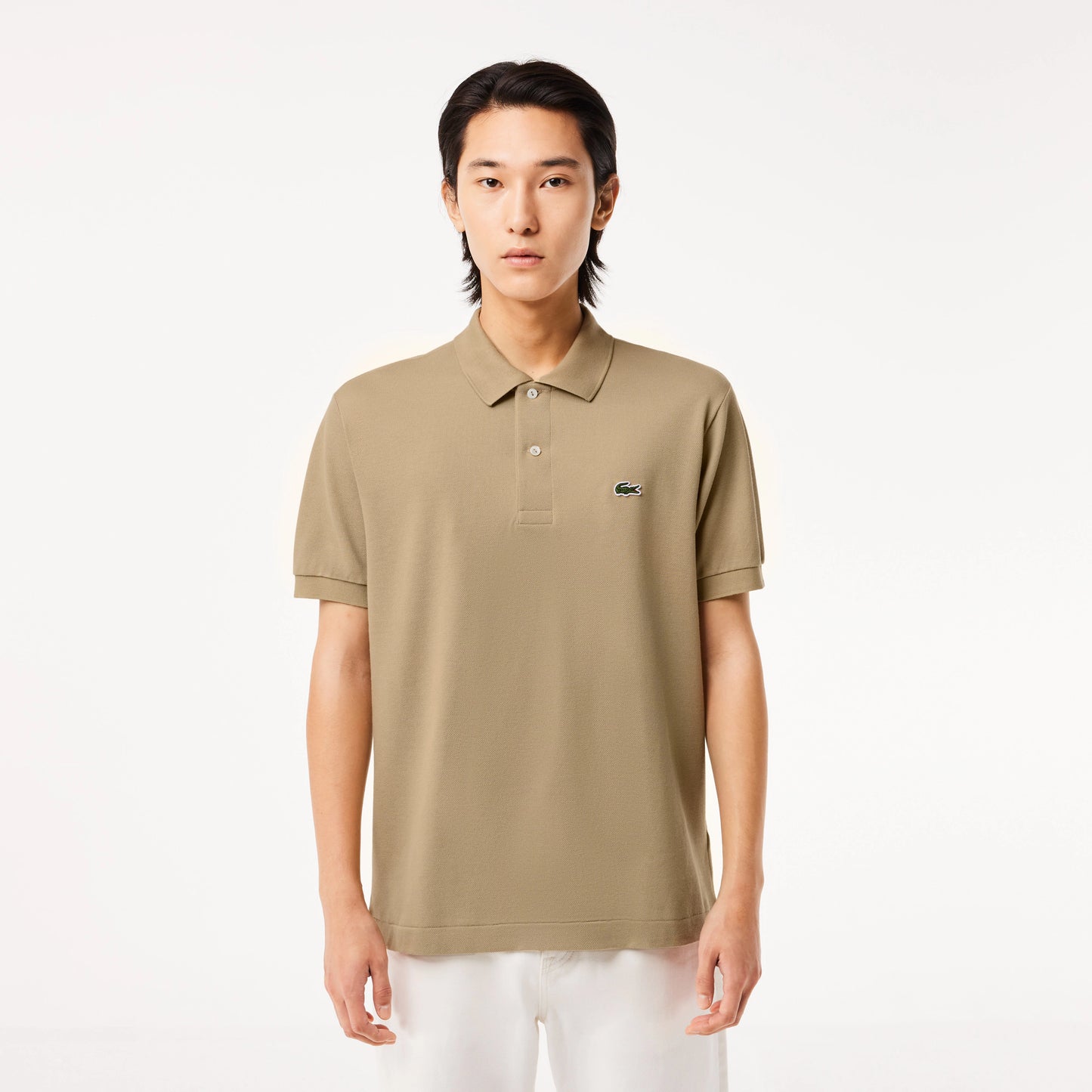 Camisero Lacoste Beige