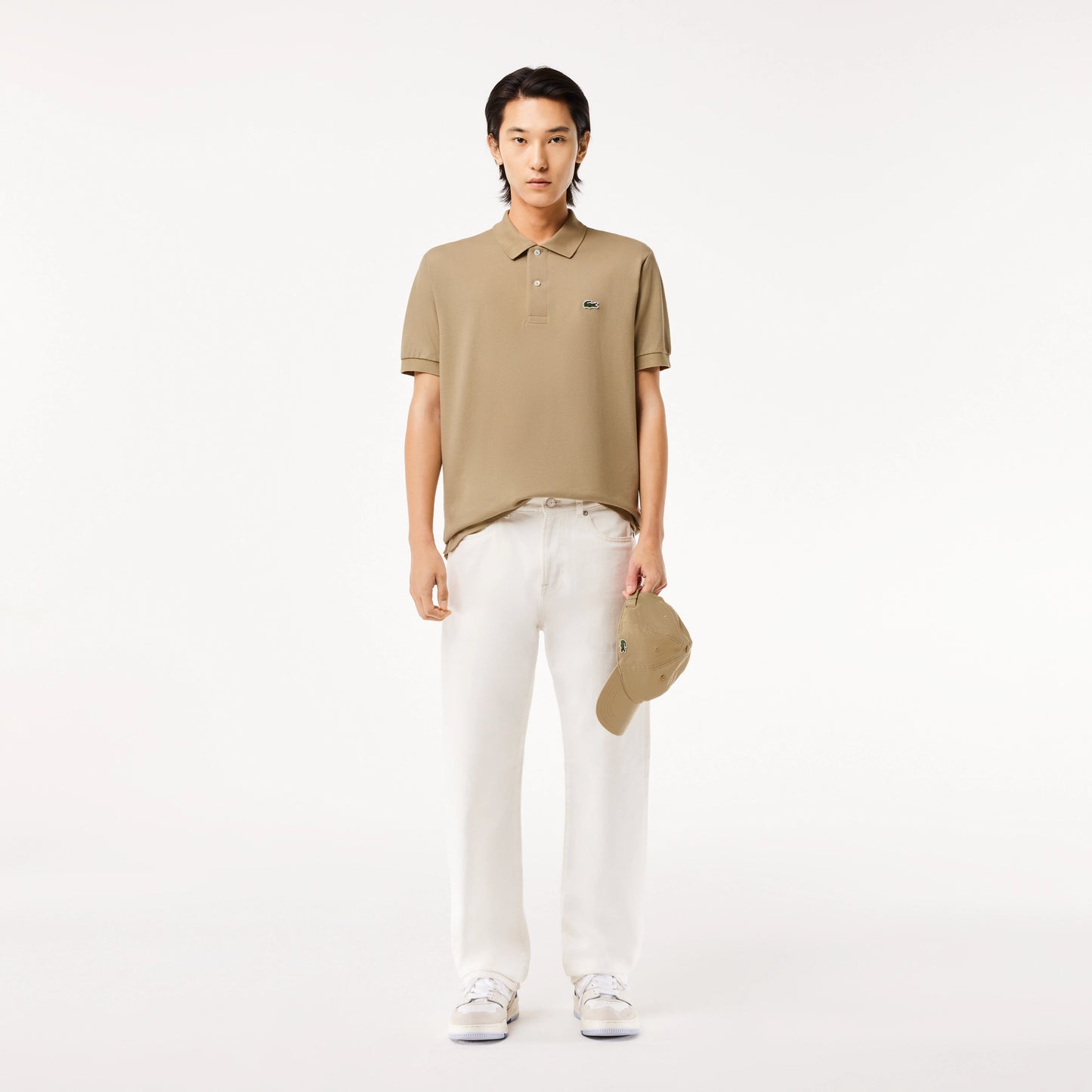 Camisero Lacoste Beige