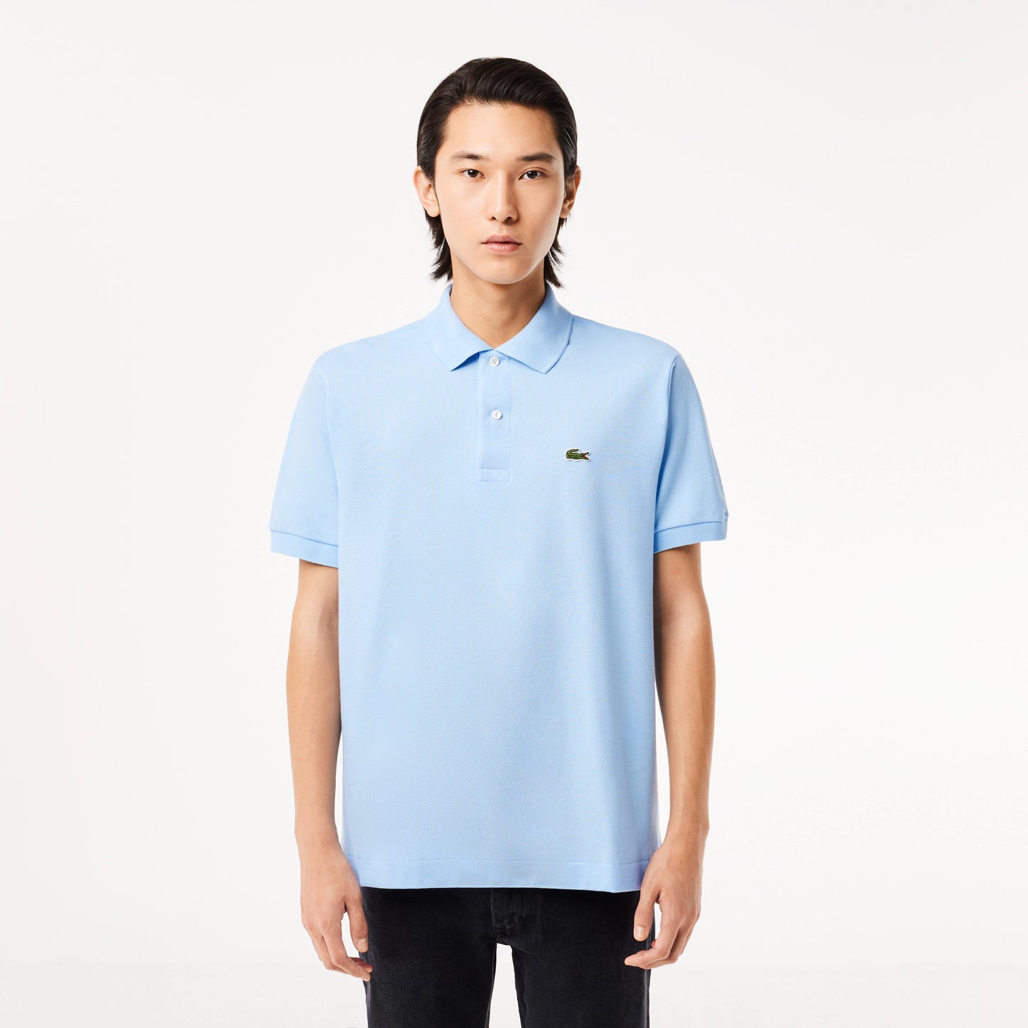 Camisero Lacoste Celeste