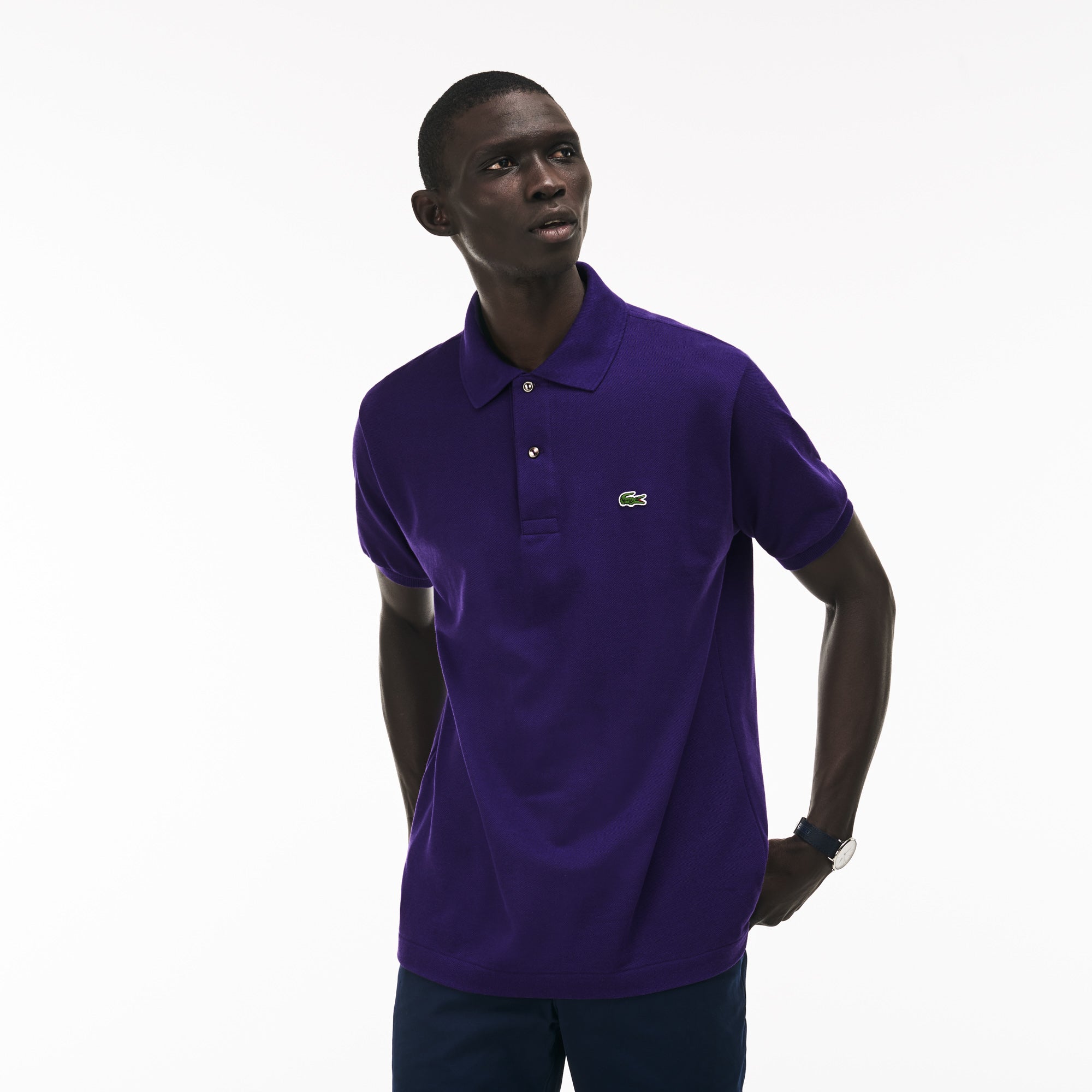 Camisero Lacoste Morado Saleout