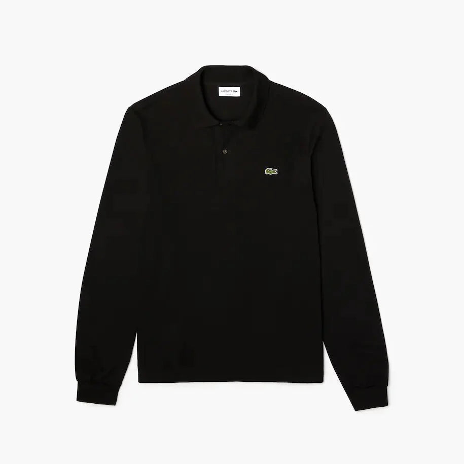 Camisero Manga Larga Lacoste Negro