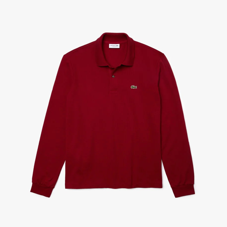 Camisero Manga Larga Lacoste Vino