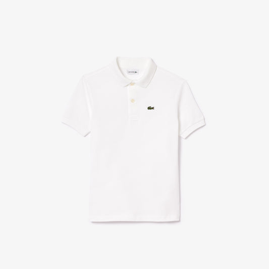 Camisero Lacoste Blanco Niño