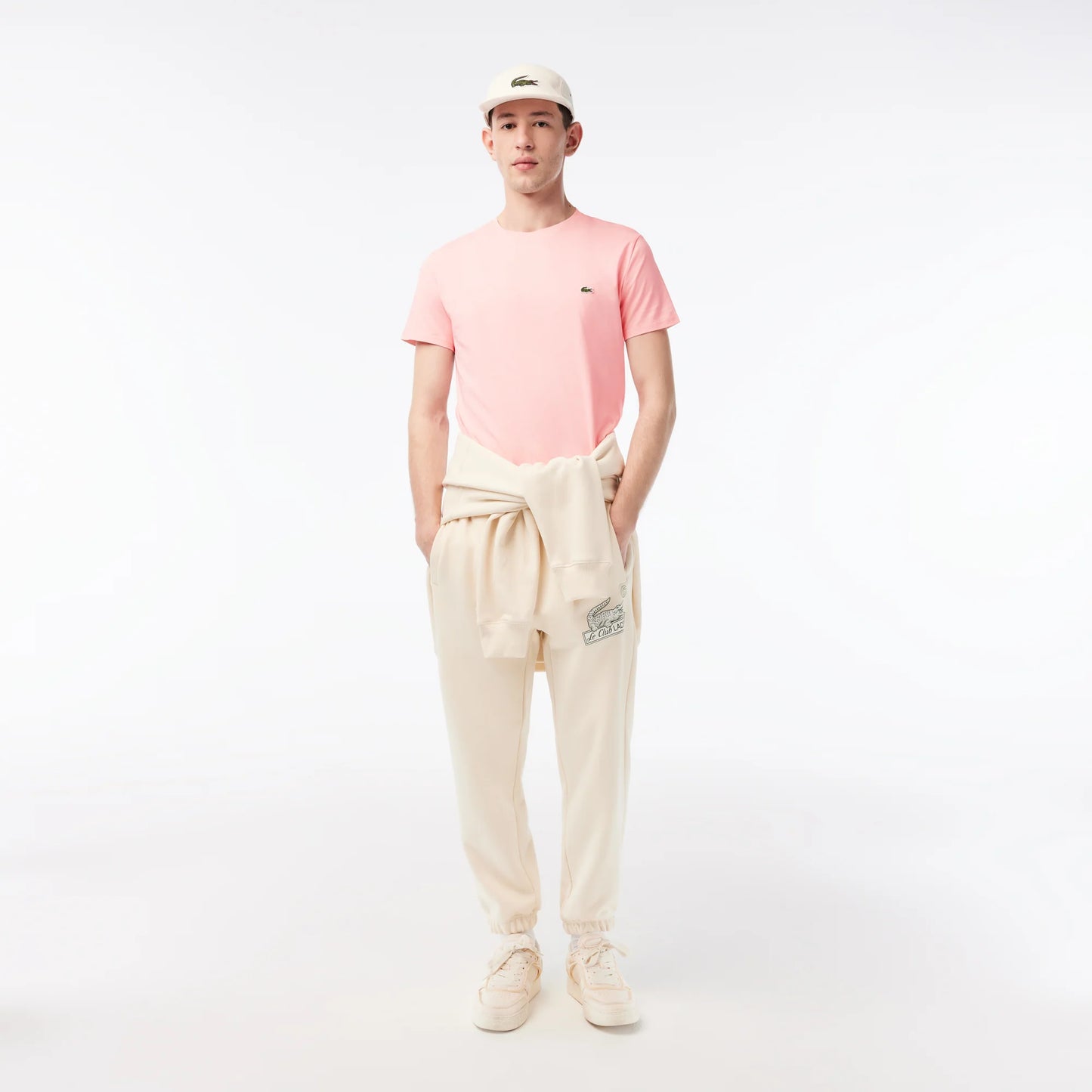 Polo Básico Lacoste Rosado