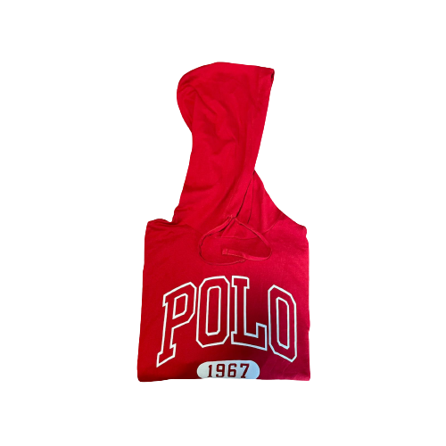 Polo Ralph Lauren con Capucha Rojo Logo