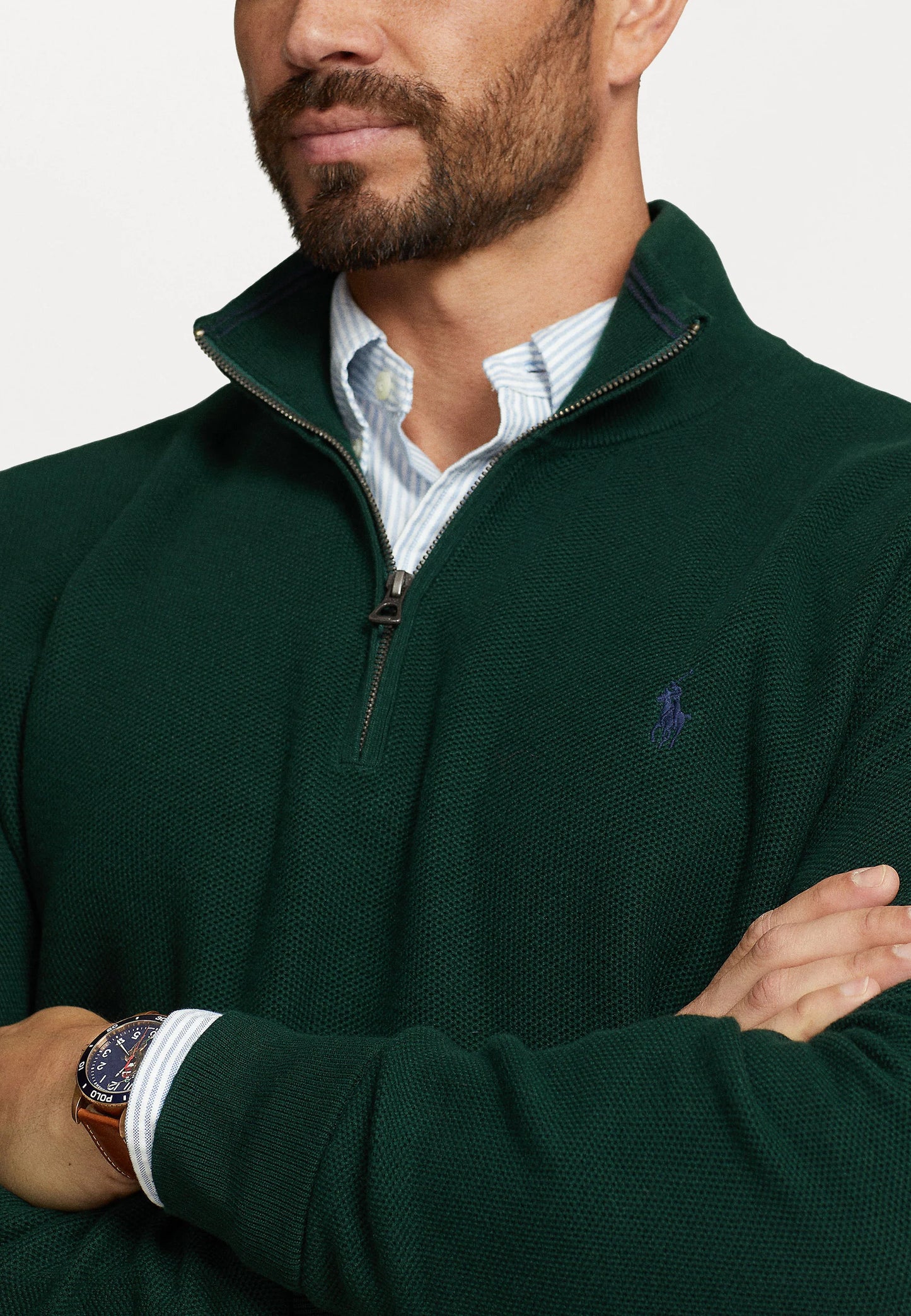 Sweater 1/4 Ralph Lauren Verde