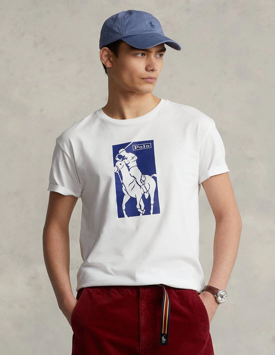 Polo Ralph Lauren Logo Blanco