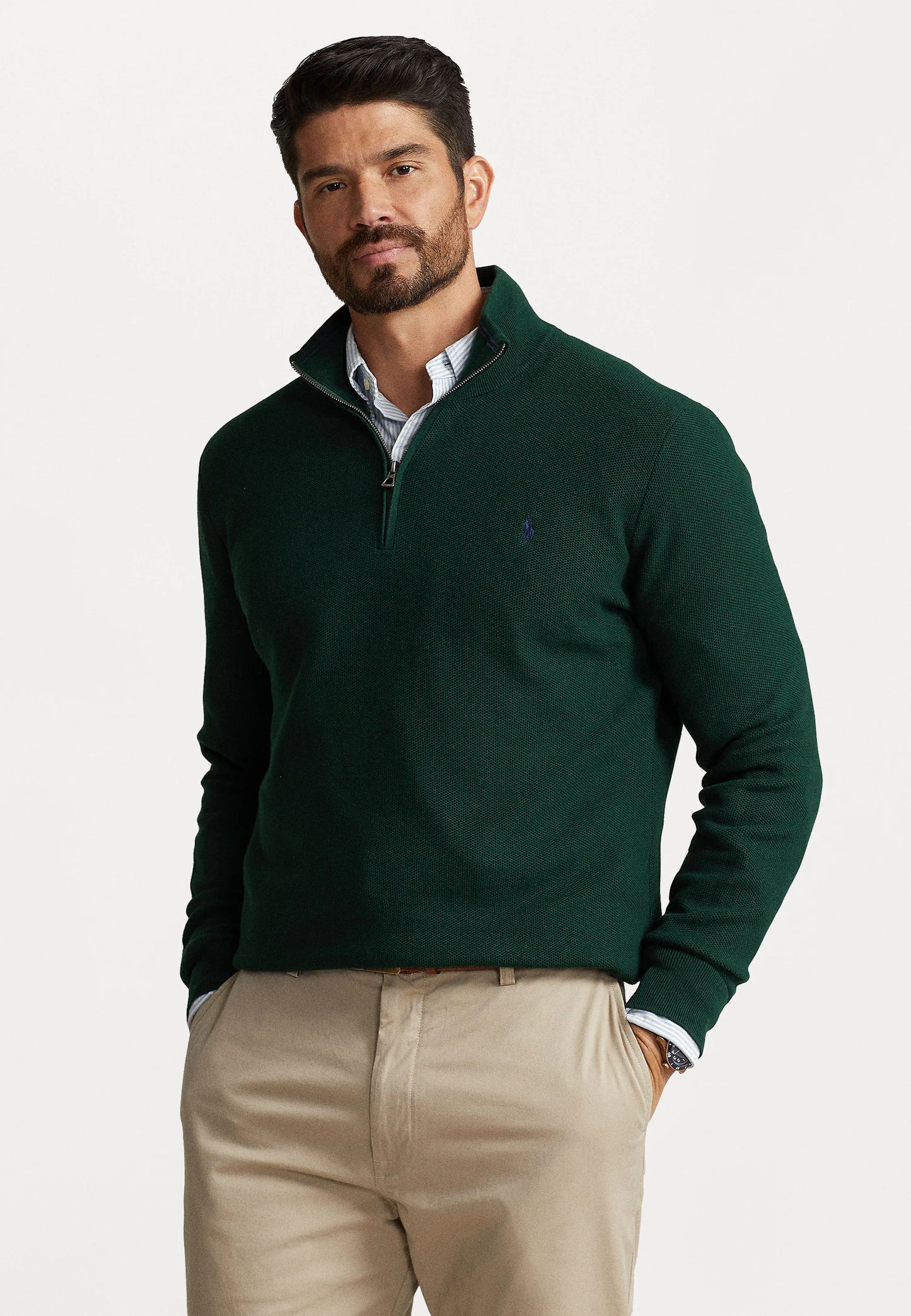 Sweater 1/4 Ralph Lauren Verde