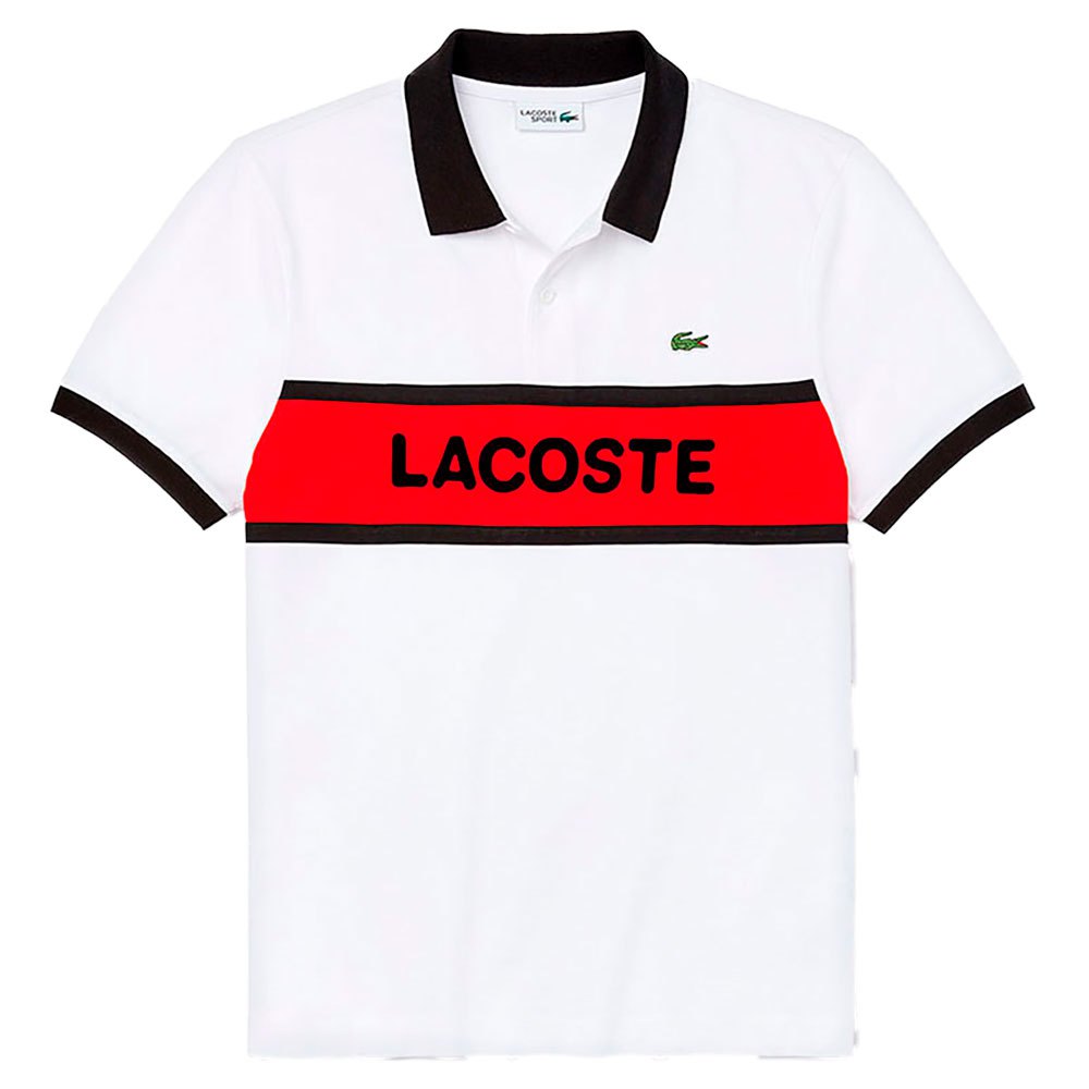 Camisero Lacoste Sport Print Blanco