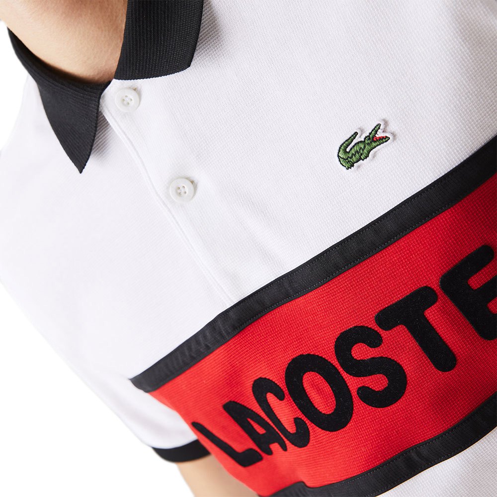 Camisero Lacoste Sport Print Blanco