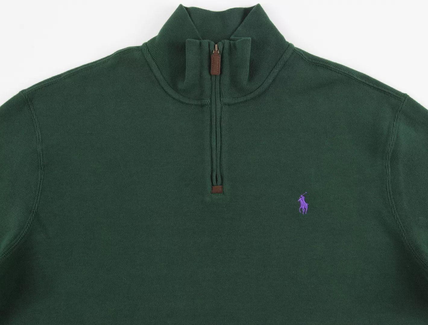 Sweater 1/4 Ralph Lauren Verde Oscuro