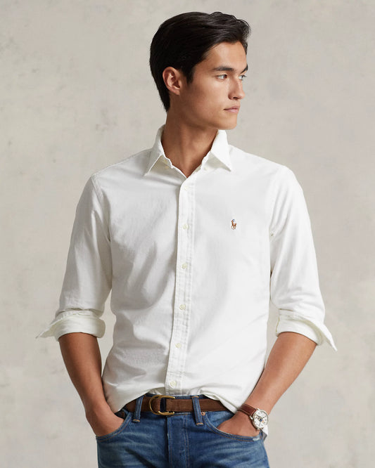 Camisa Oxford Ralph Lauren Blanca