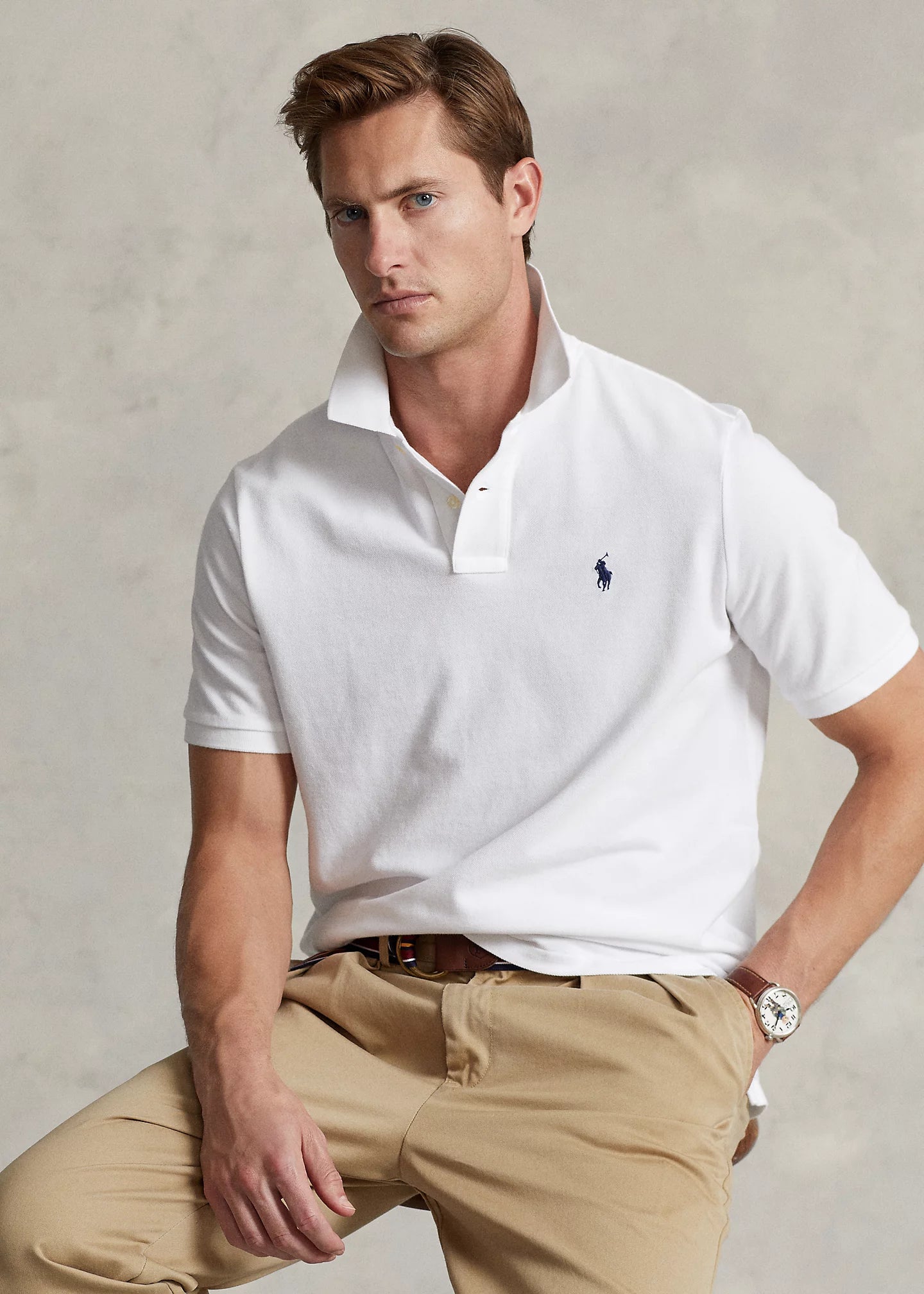 Camisero Ralph Lauren Blanco