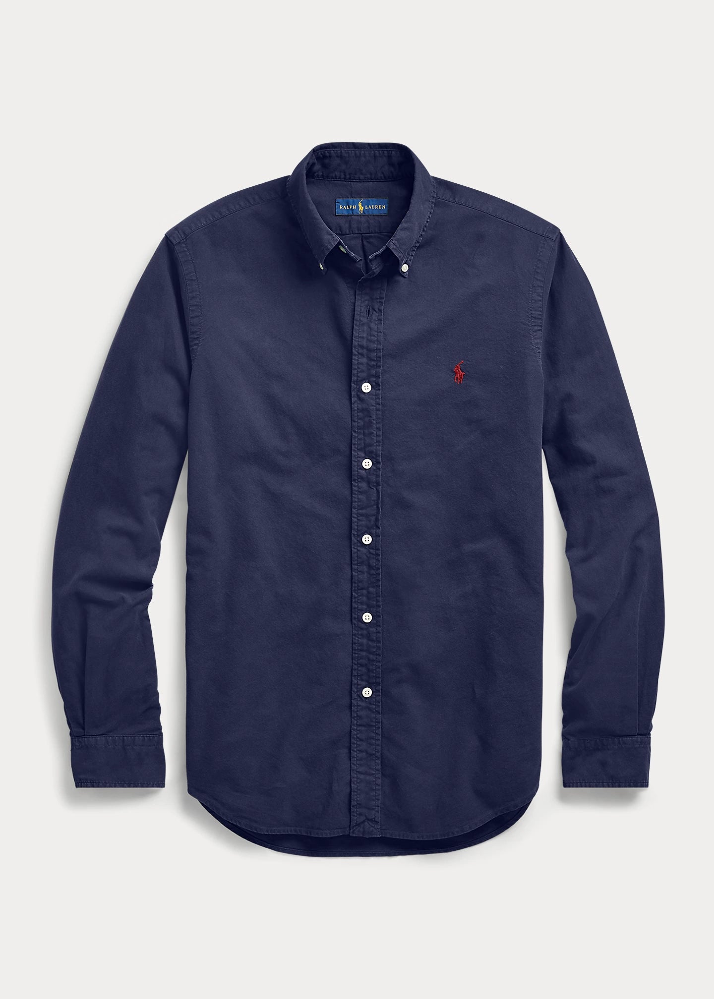 Camisa Oxford Ralph Lauren Azul Marino