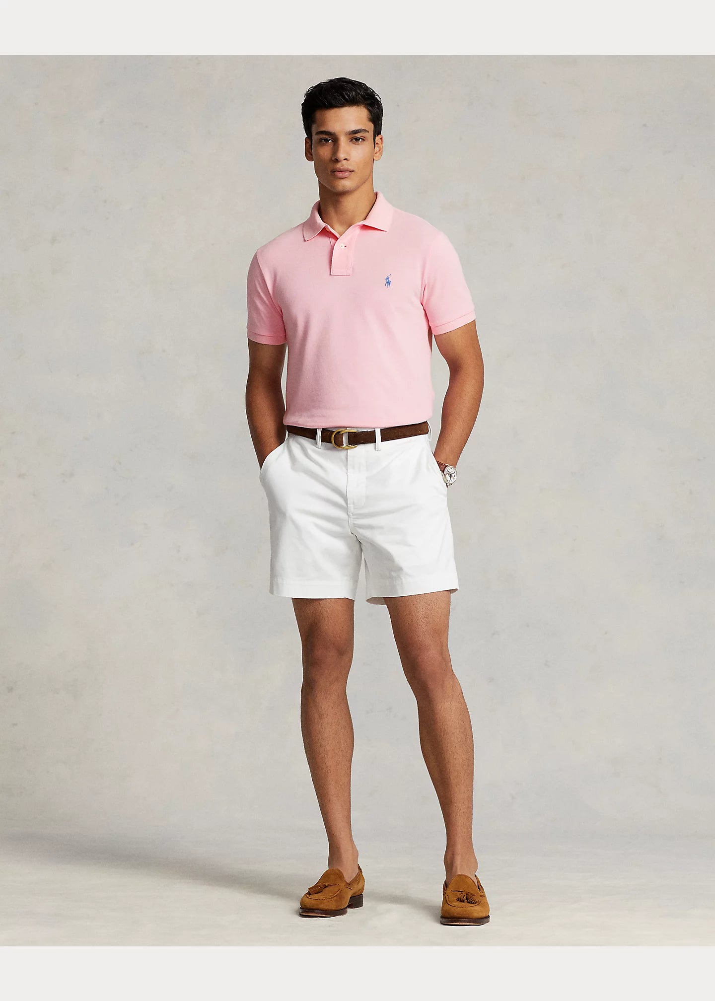 Camisero Ralph Lauren Rosado