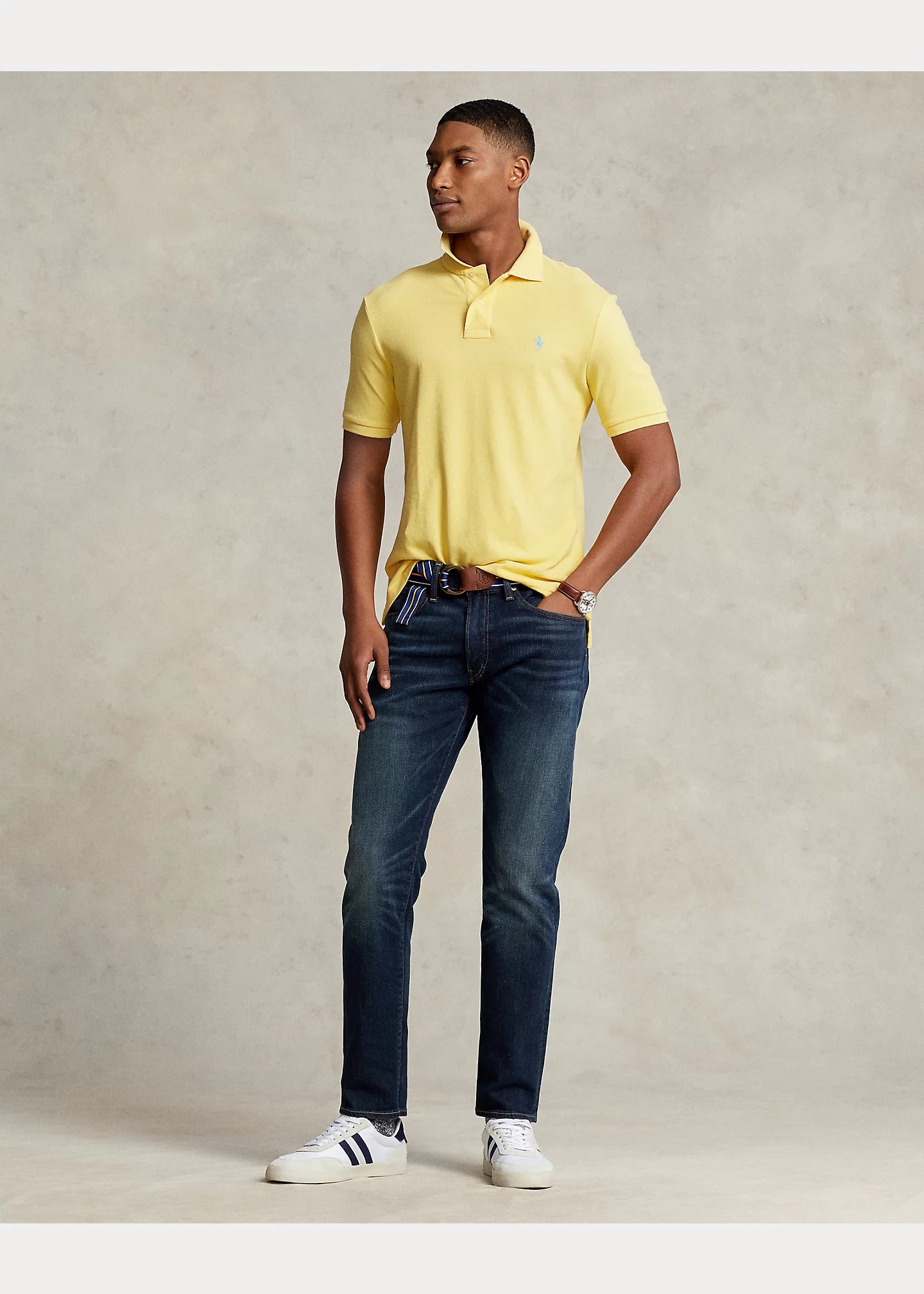 Camisero Ralph Lauren Amarillo