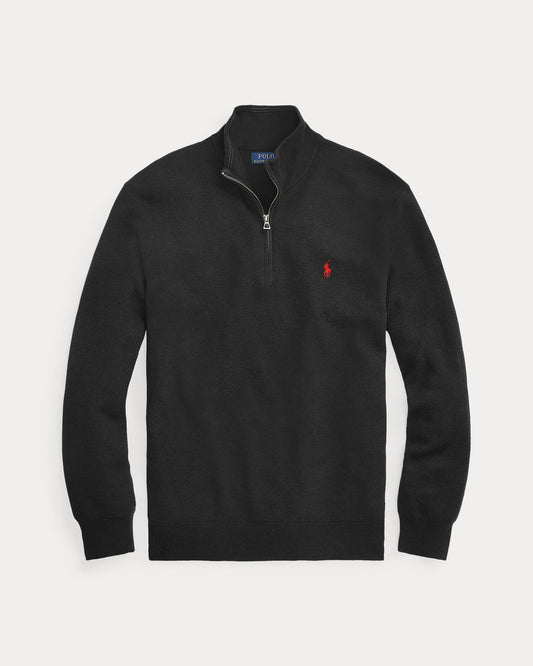 Sweater 1/4 Ralph Lauren Negro