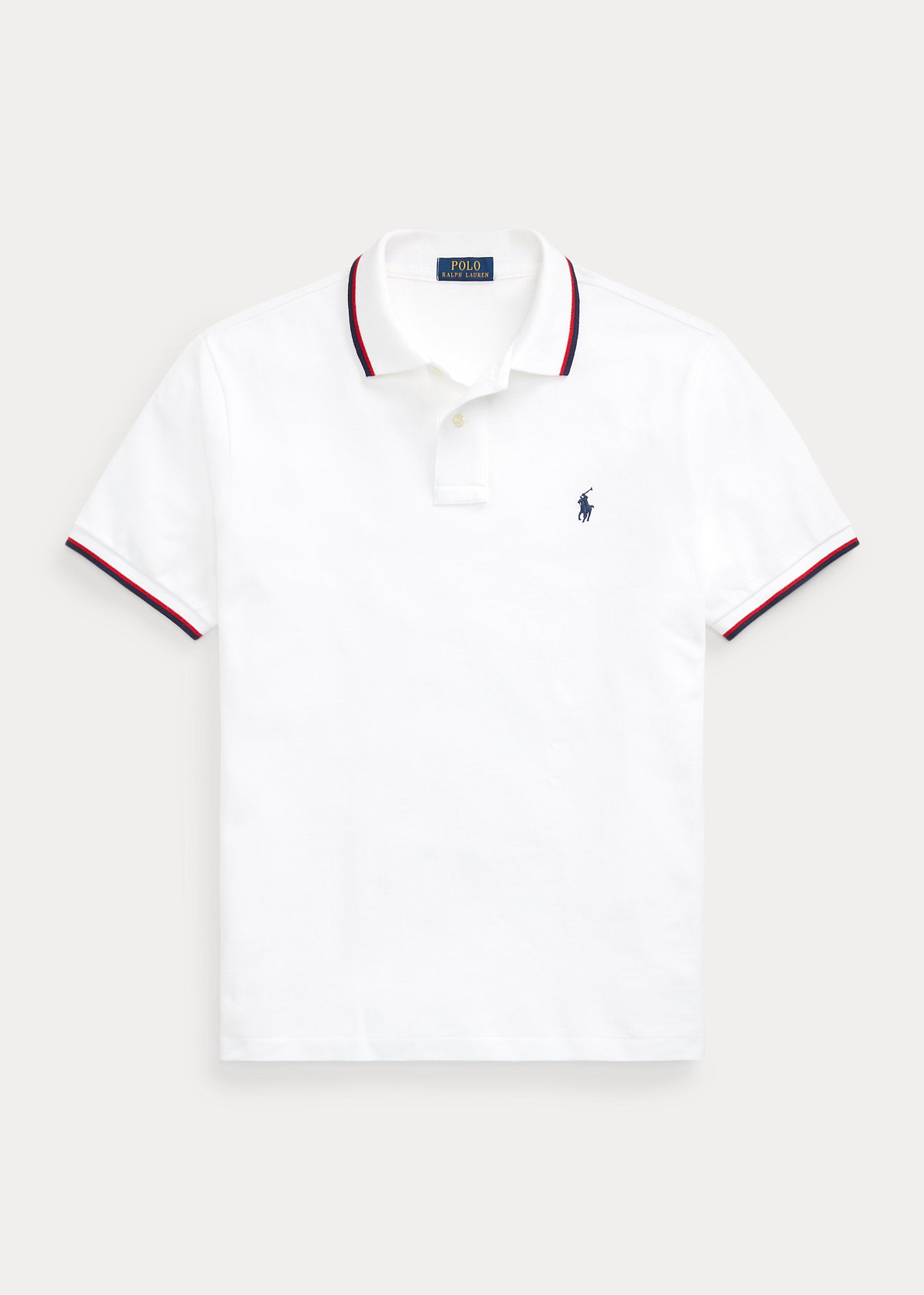 Camisero Ralph Lauren Blanco Listado