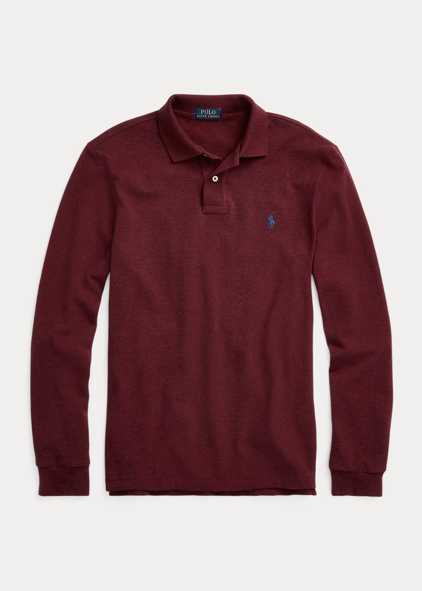 Camisero Ralph Lauren Manga Larga Vino