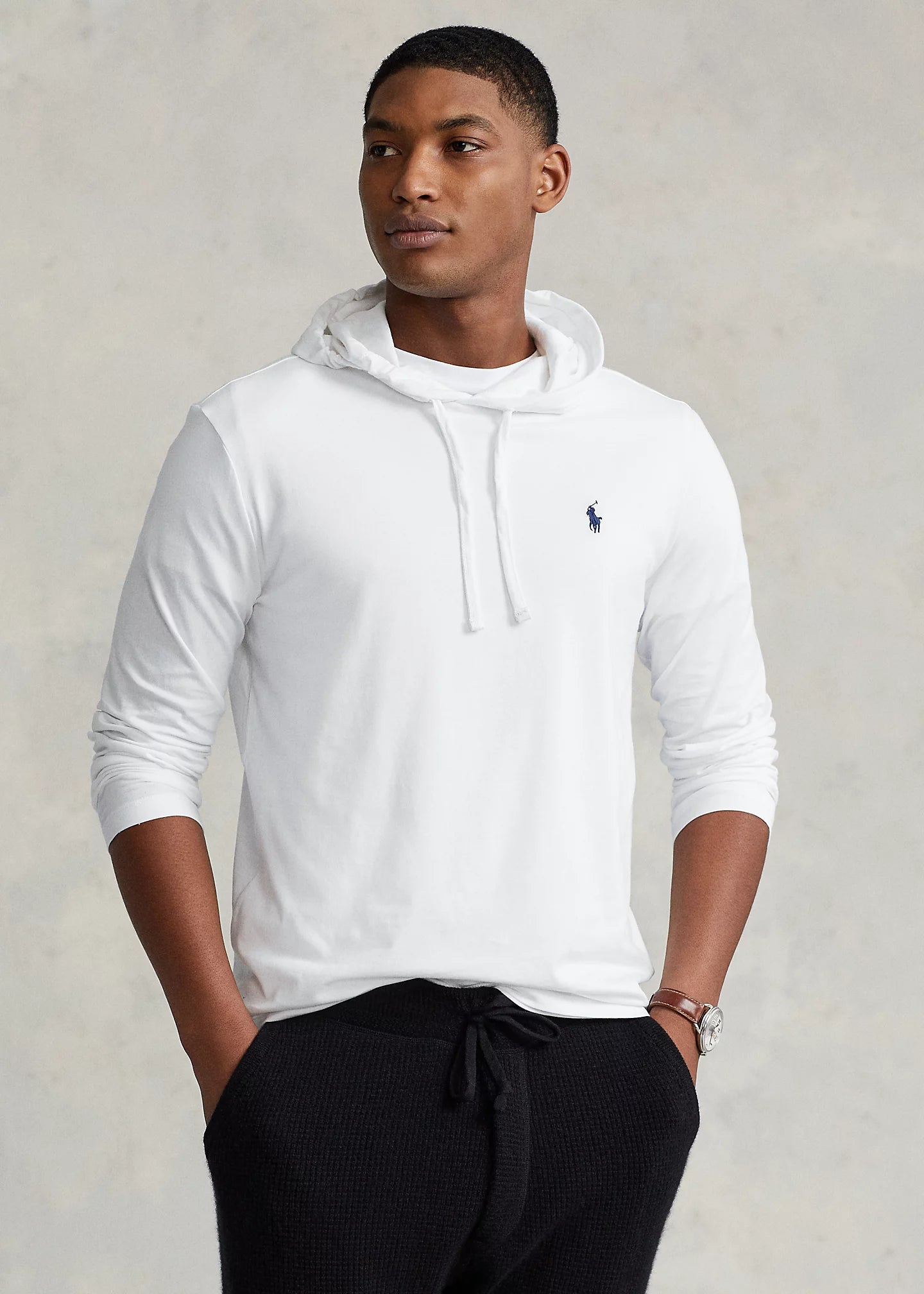 Polo Ralph Lauren con Capucha Blanco