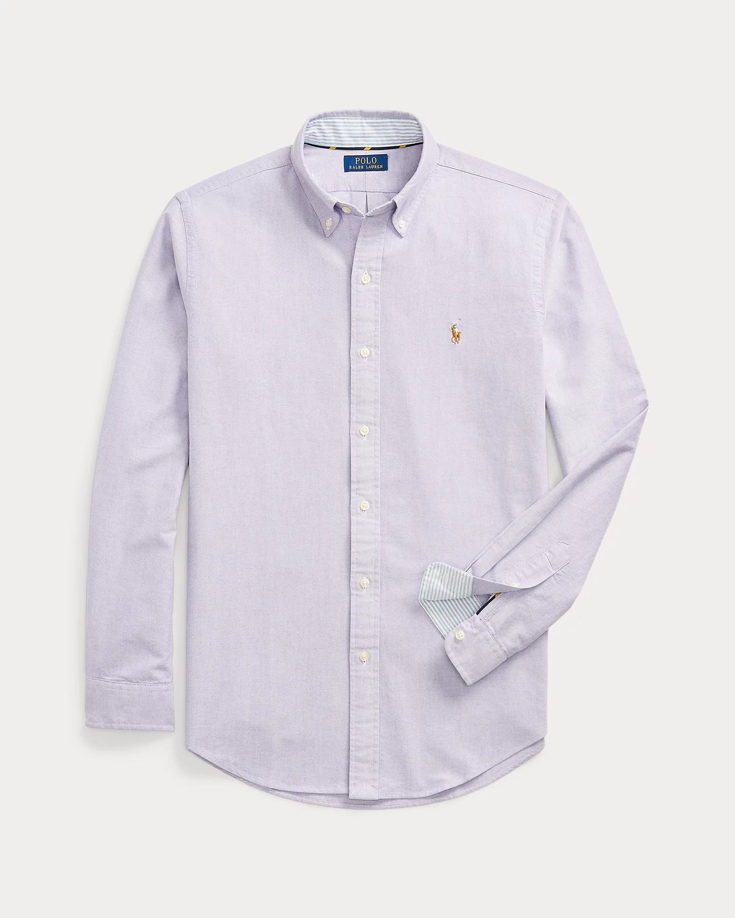 Camisa Oxford Ralph Lauren Morada