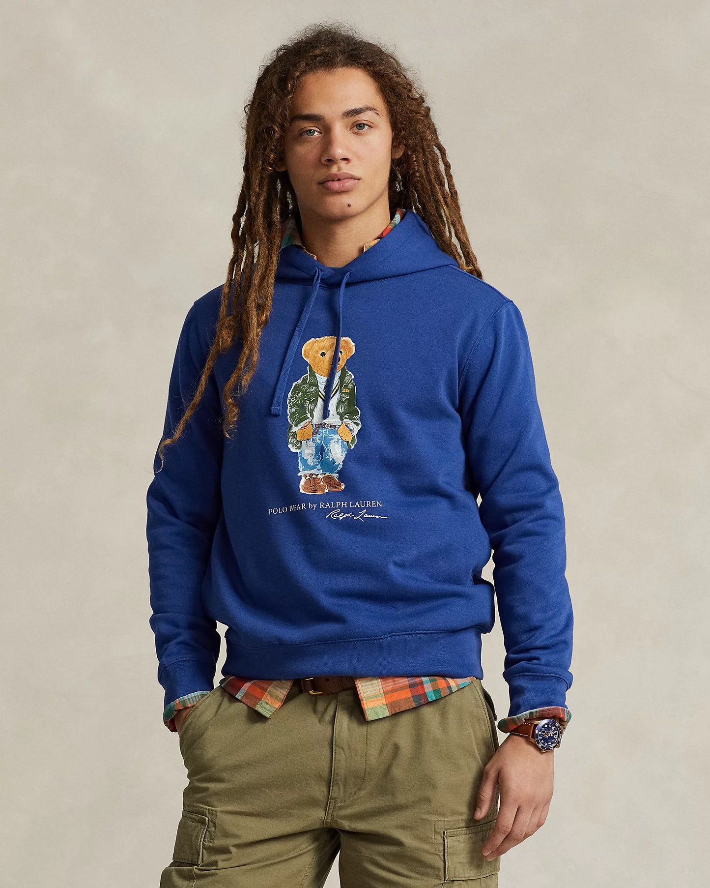 Polera Bear Ralph Lauren Azul